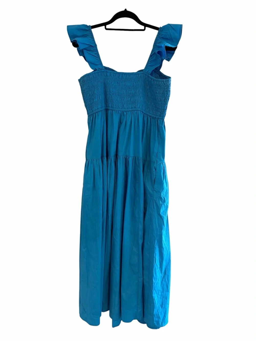 Abercrombie & Fitch Blue Maxi Dress Size L